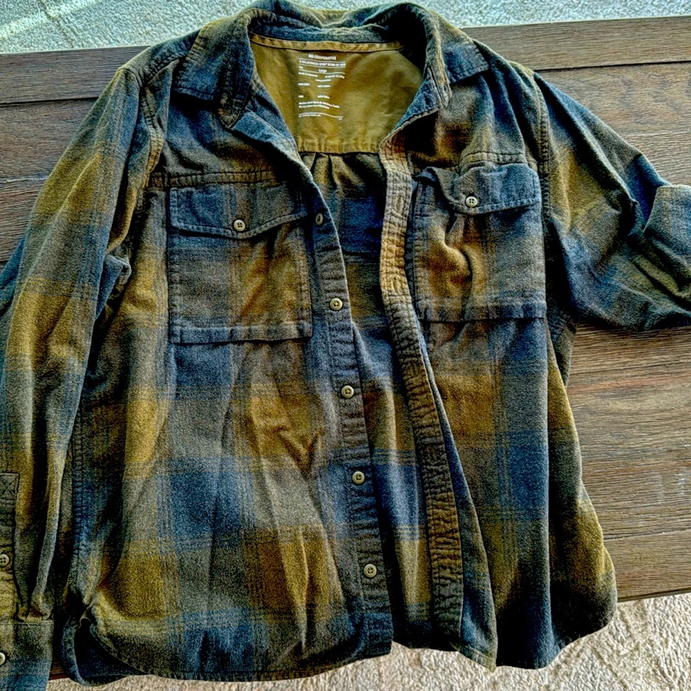 REI unisex L flannel